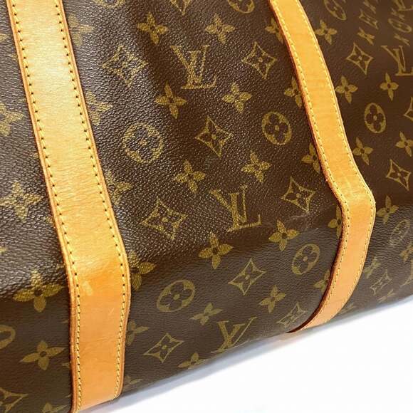 Louis Vuitton Keepall 60 Boston Bag, Monogram Canvas, M41422, Free Shipping - Picture 8 of 10